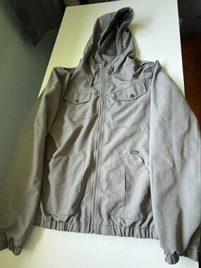 Woman's XL Grey Volcom Jacket